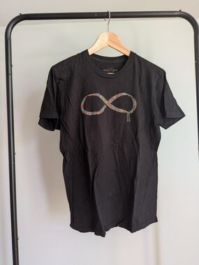 Threadless Black Men’s Graphic Tee - Friends Forever